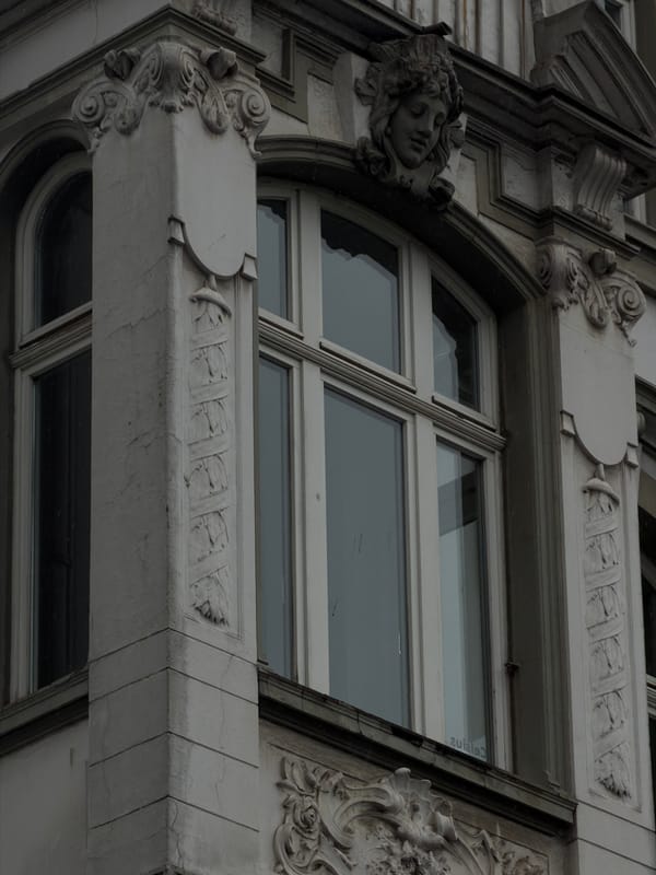 Witness documents Düsseldorf architecture, museums, street scenes in 24-minute walk