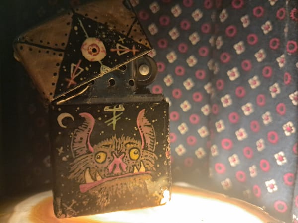 Pet grooming session with personal items documented in Argentina