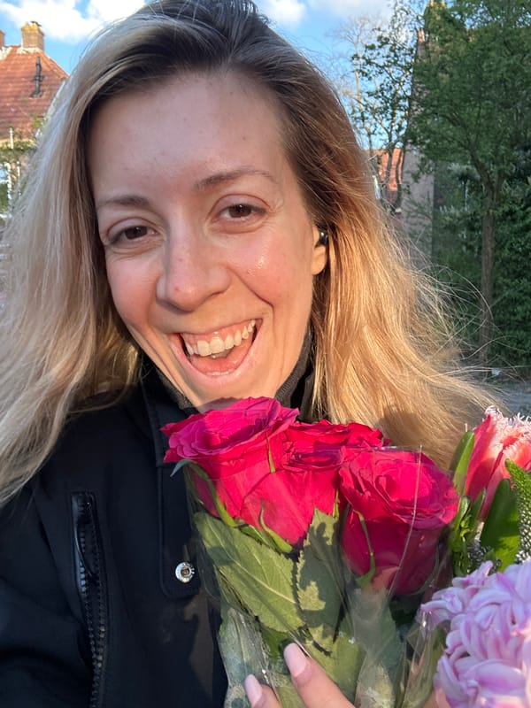 Spring flower bouquets and street cleanup witnessed in Amsterdam