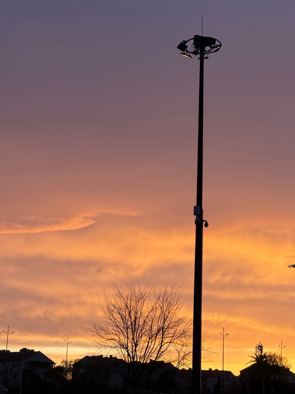 Colorful sunset observed over Sirius, Russia cityscape
