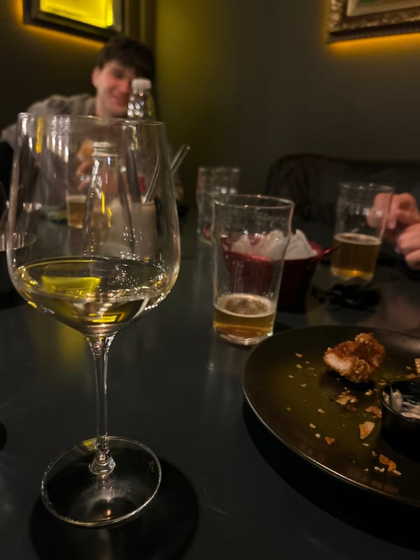 Restaurant scene documented in Sofia
