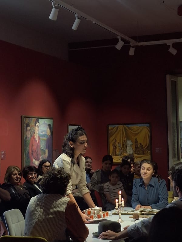 Cultural performance draws audience to Gyumri museum gallery