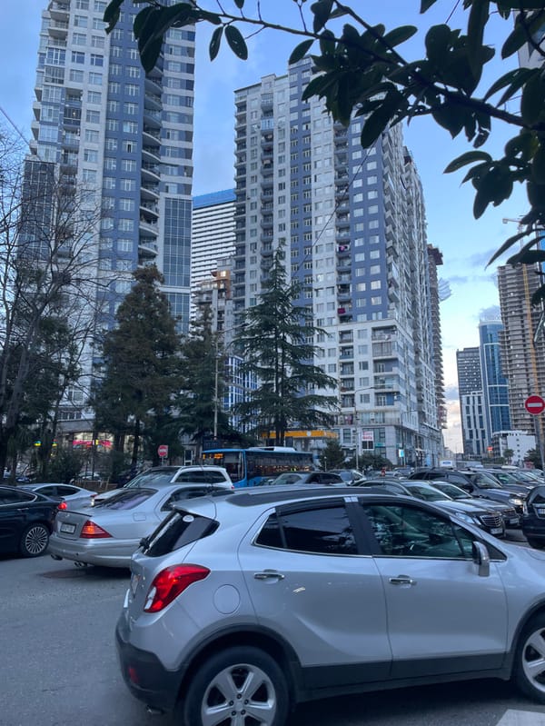 Witness documents ordinary street life across Batumi, Georgia