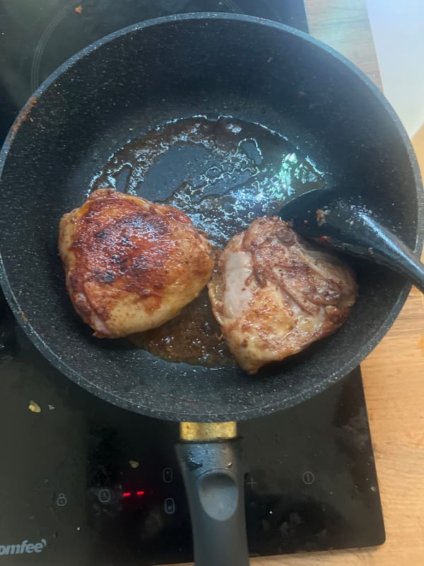 Morning cooking captured in Sinyavino kitchen