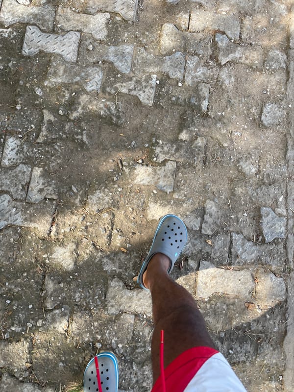 Morning walk documented through suburban Gosa district, Abuja