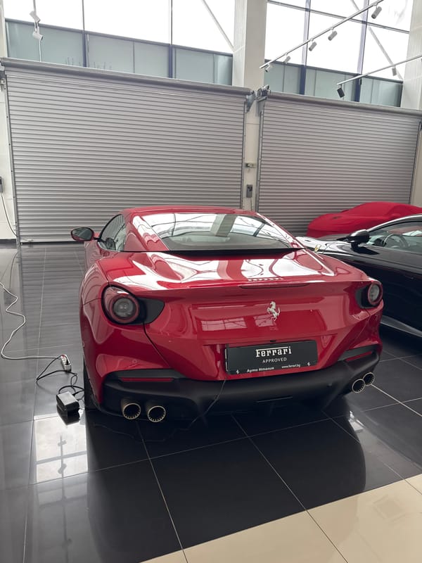 Luxury car showroom documented in Sofia, Bulgaria