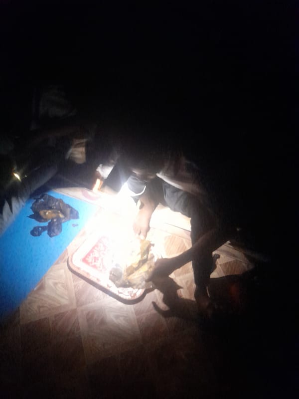 Evening activity observed at retail space in Ogbomosho Nigeria