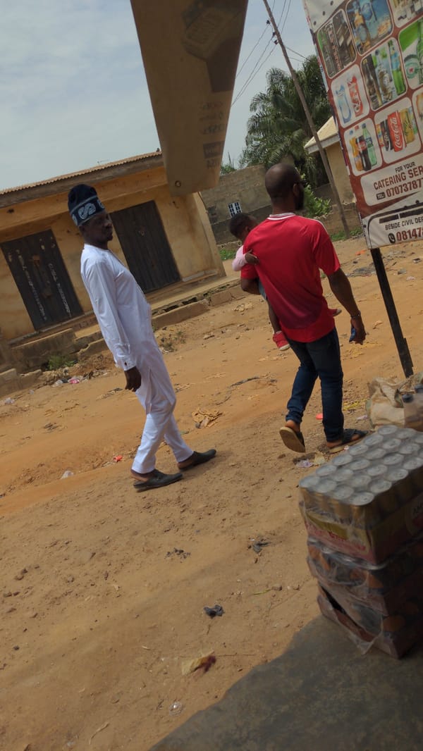 Market life documented in Ado, Nigeria during morning hours