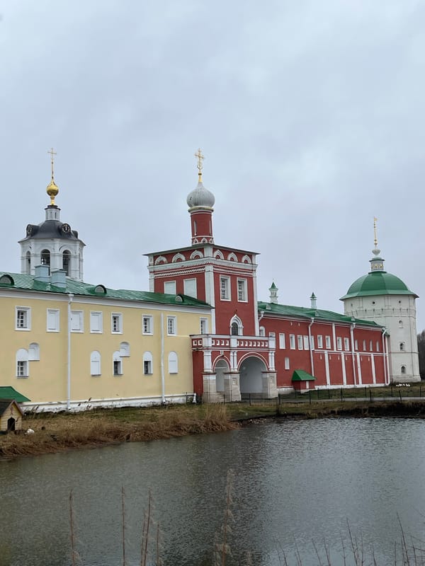 Morning documentation of historic Nikolo-Peshnoshsky Monastery in Lugovoy