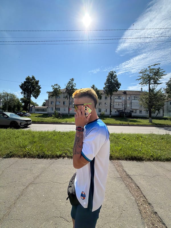 Playful morning out in Chaikovsky, Russia