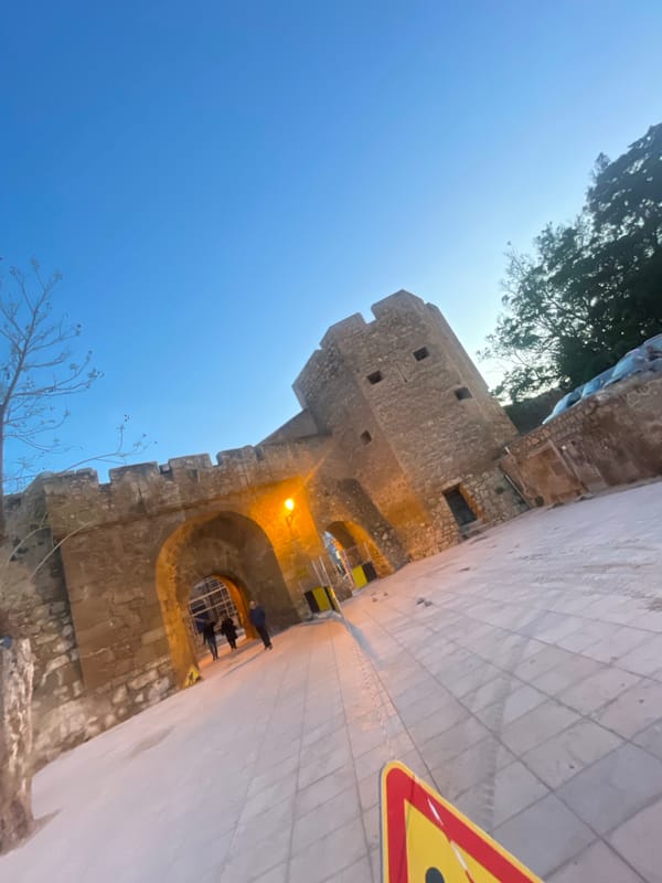 Evening scenes captured at historic Safi, Morocco fortress and markets