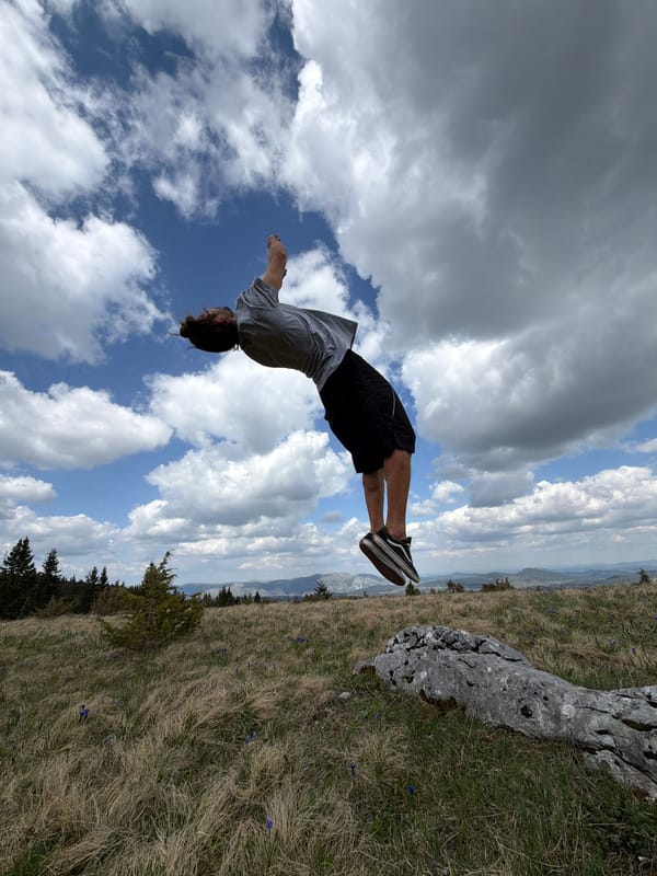 Athletic activities captured in Montenegro's mountain regions