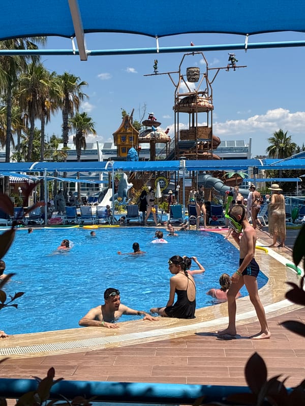 A full morning at a themed resort in Manavgat, Turkey