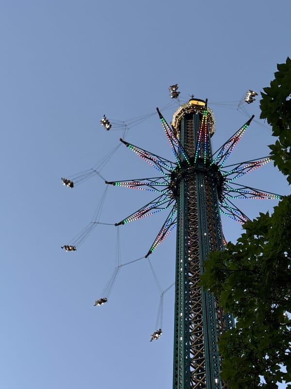 Visitor Documents Prater Tower Ride at Vienna Amusement Park