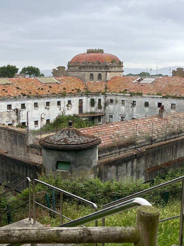 Evening walk through A Coruña documented in 23 memories