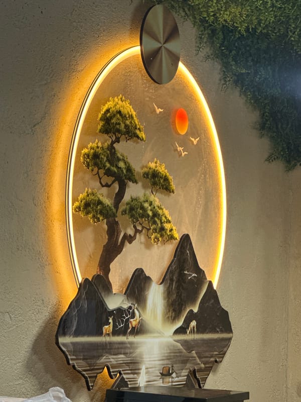 Inside a cozy Tyumen café with Edison lights and eclectic décor