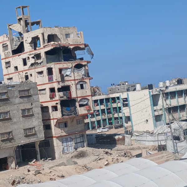 Gaza destruction and displacement camps documented by witnesses