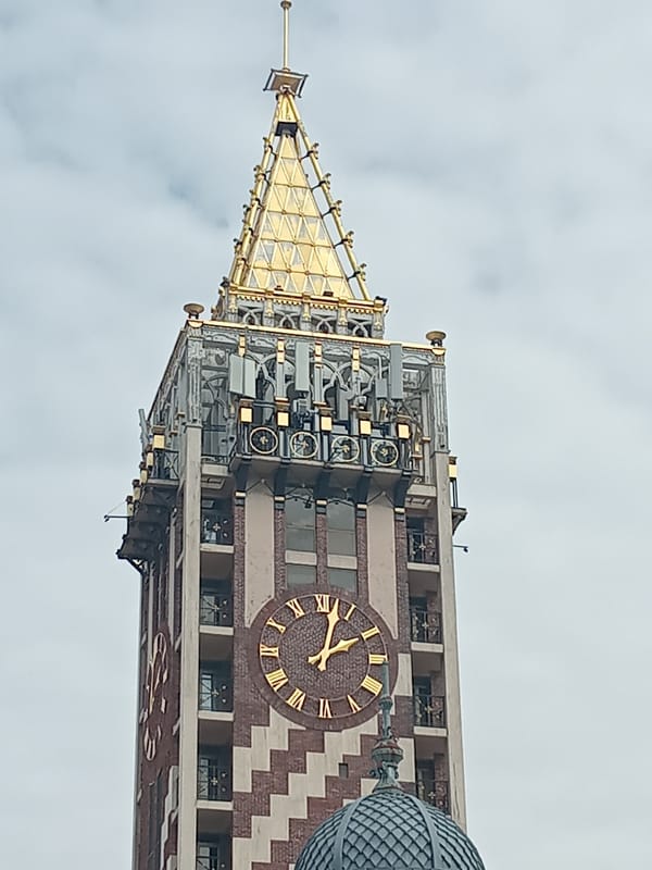 Batumi street scenes and landmarks documented by observers