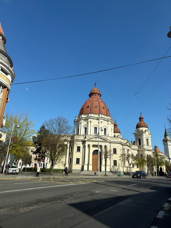 Morning street scene documented at St. John Baptist Church