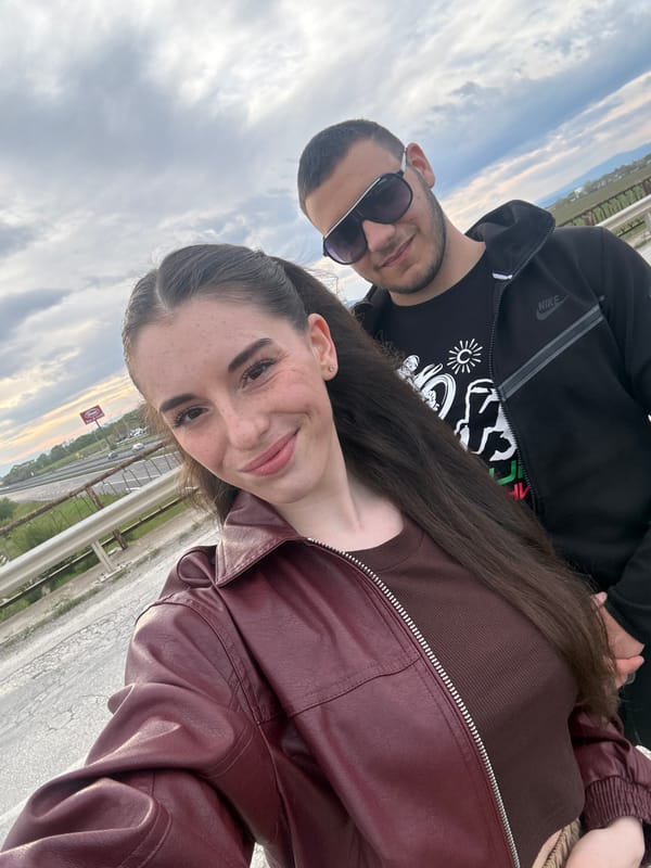 Couple Takes Selfie in Radinovo, Bulgaria