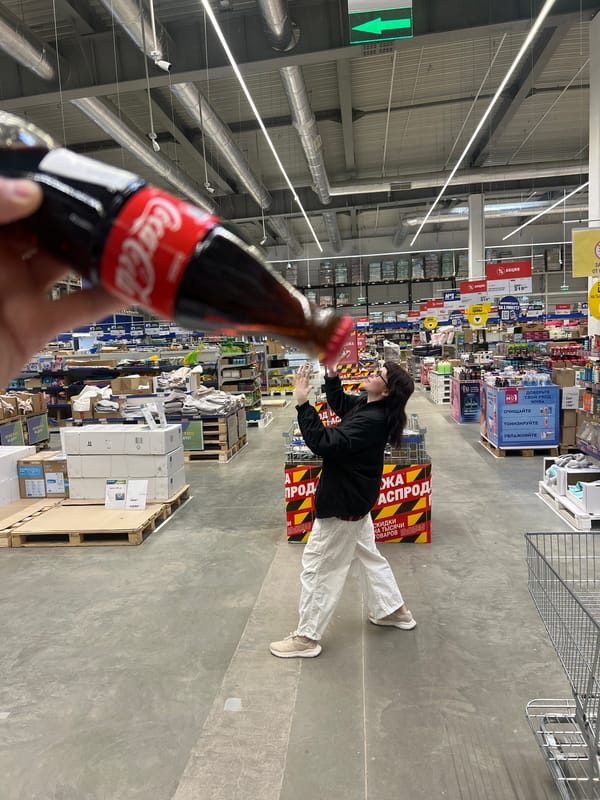 Casual retail store moments captured in Izhevsk, Russia