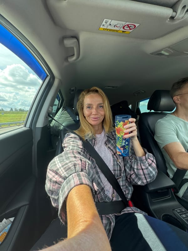 Bandung Starbucks mug spotted on a road trip in Russia