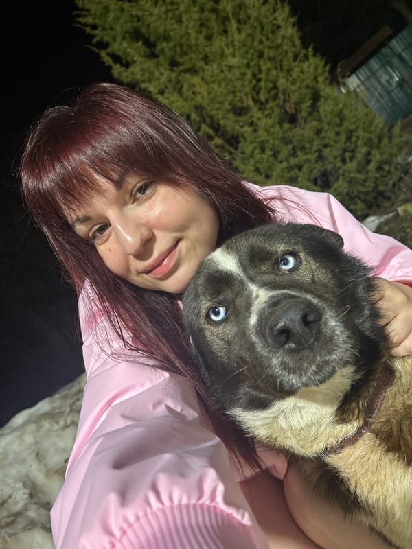 Woman documents daily moments with dog in Foki, Russia