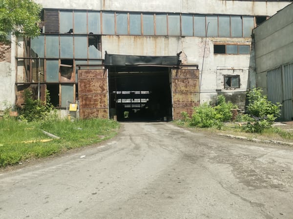 Abandoned industrial building documented in Zhivkovo, Bulgaria