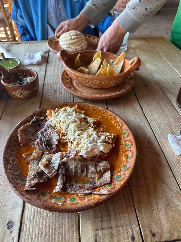 Traditional meal documented in La Joya, Mexico