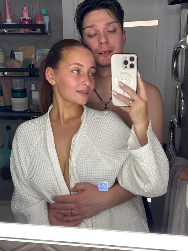 Woman enjoys spa bath with face mask in Chaikovsky