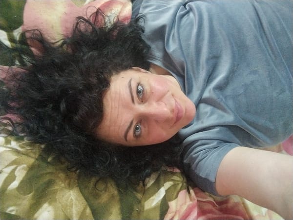Morning moments captured in Grishanki: selfie and spring melt