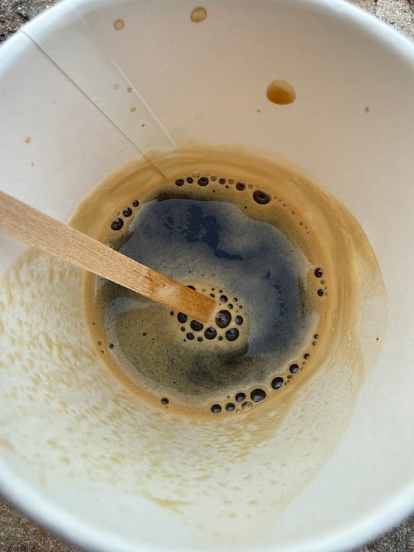 Coffee and charts: a market-watching midday in Aksakovo