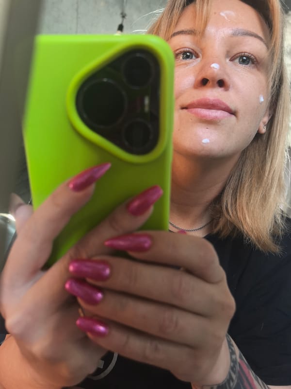 Morning domestic moments with pets, selfies, coffee in Russia