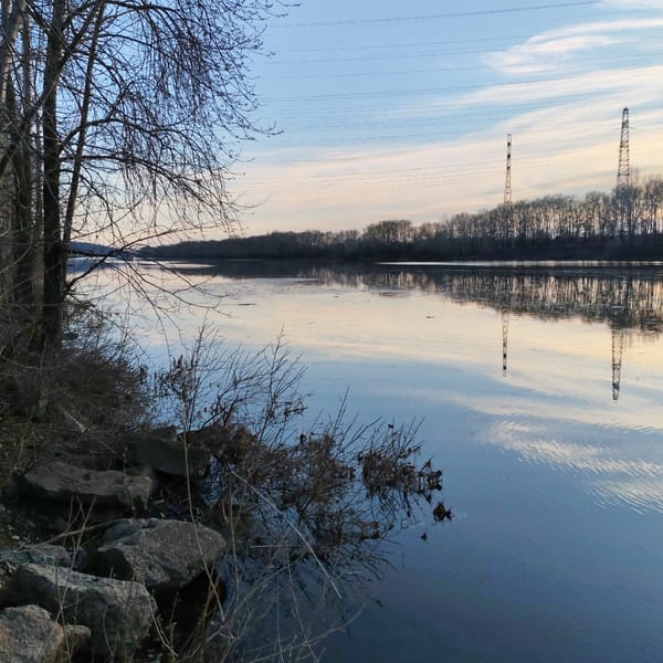 Peaceful Kama River scenes documented in Chaikovsky, Russia