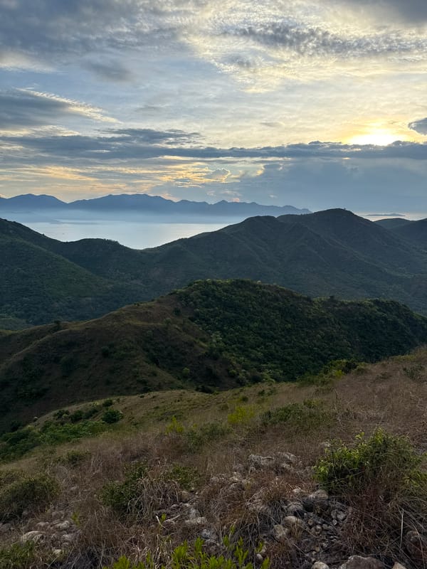 Mountainous landscape documented in Bac Nha Trang Ward, Vietnam