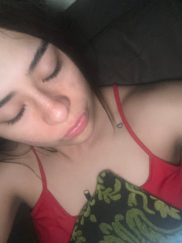 Falling asleep on the couch during a late-night soccer match