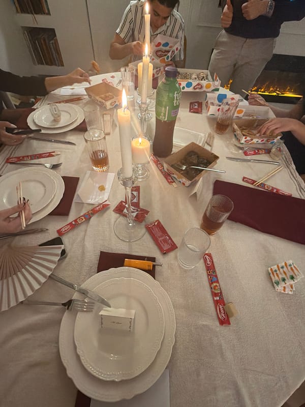 Evening dinner gathering with smoking observed in Burgas