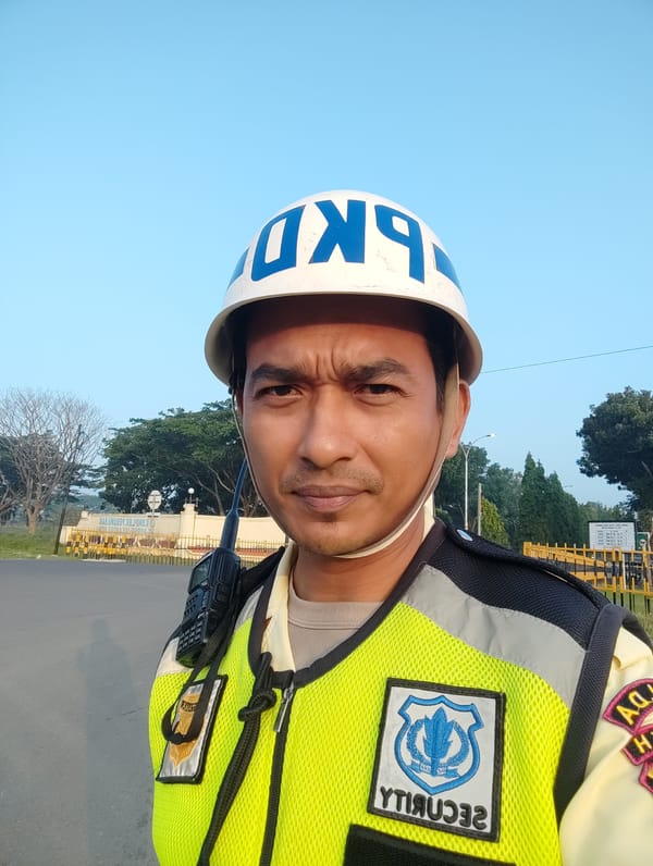 Traffic control activity at a marked urban intersection