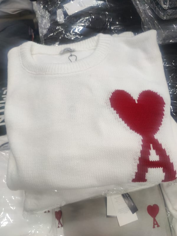 Packaged knitwear and an oversized ice cream sculpture in Alanya