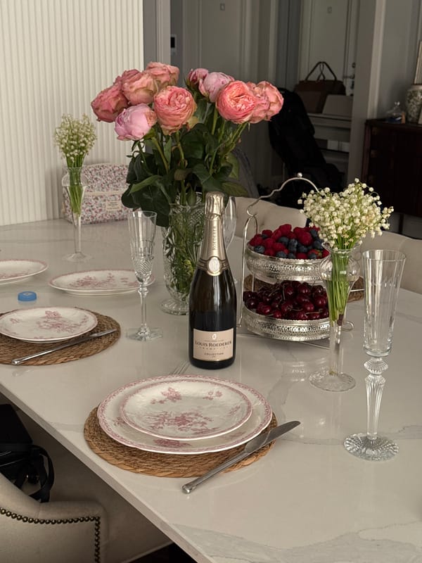 Elegant dinner party preparation captured in upscale Moscow home