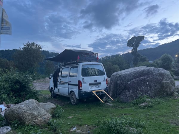 Afternoon roaming through a rainy Himalayan hill town