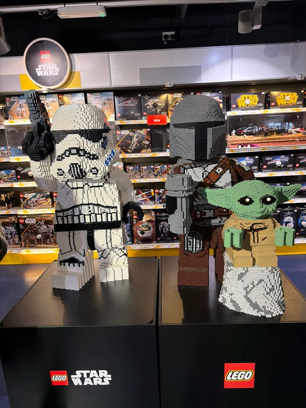 London street scenes and Hamleys toy shop activity captured