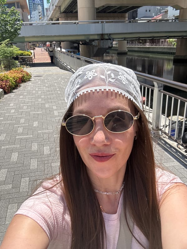 Woman spotted near Umeda Sky Building in early morning Osaka