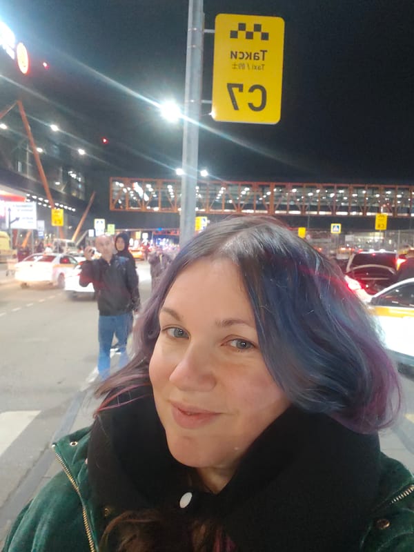 Nighttime activity documented at Moscow Sheremetyevo Terminal C