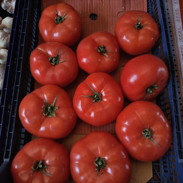 Fresh produce market documented in Odesa, Ukraine