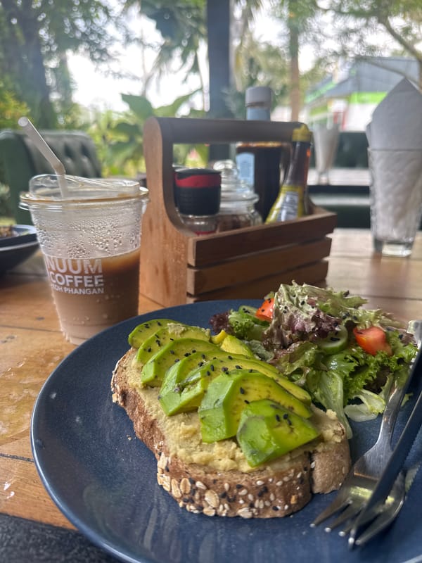 Breakfast meal documented at Baan Kai restaurant, Thailand
