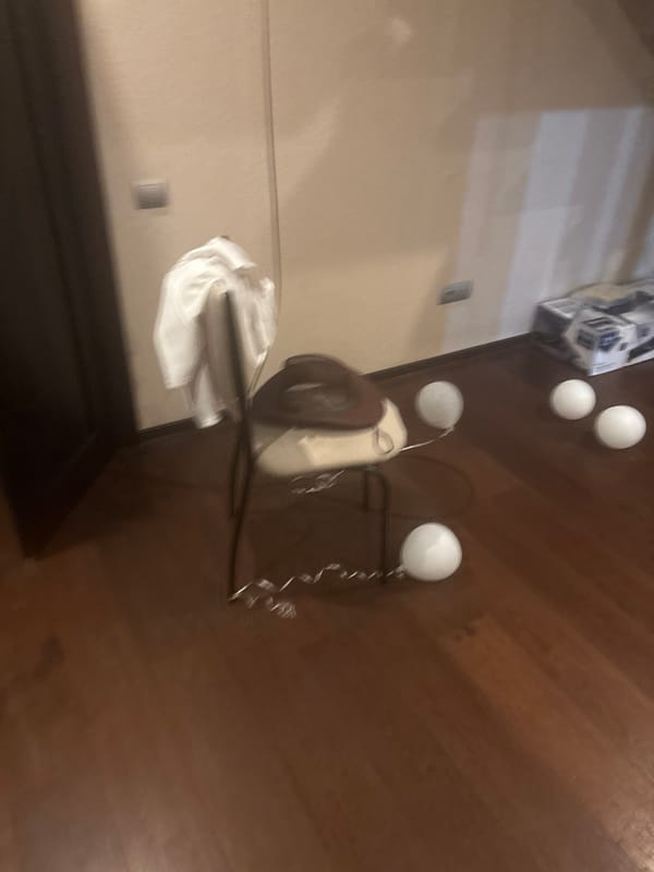 Domestic life documented in Orehovka Russia during evening hours