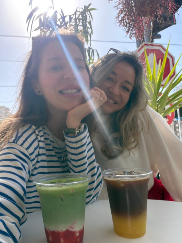 Young women photographed in casual moments across Bat Yam