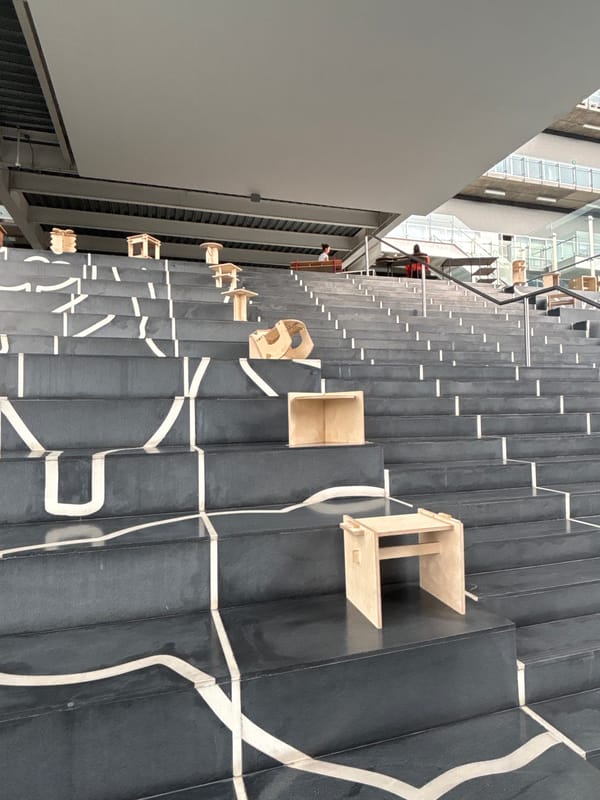 Cultural facility in Mexico City documented during late evening hours