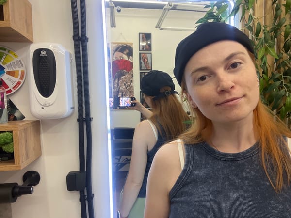 Casual morning hangout inside a Chaikovsky tattoo studio